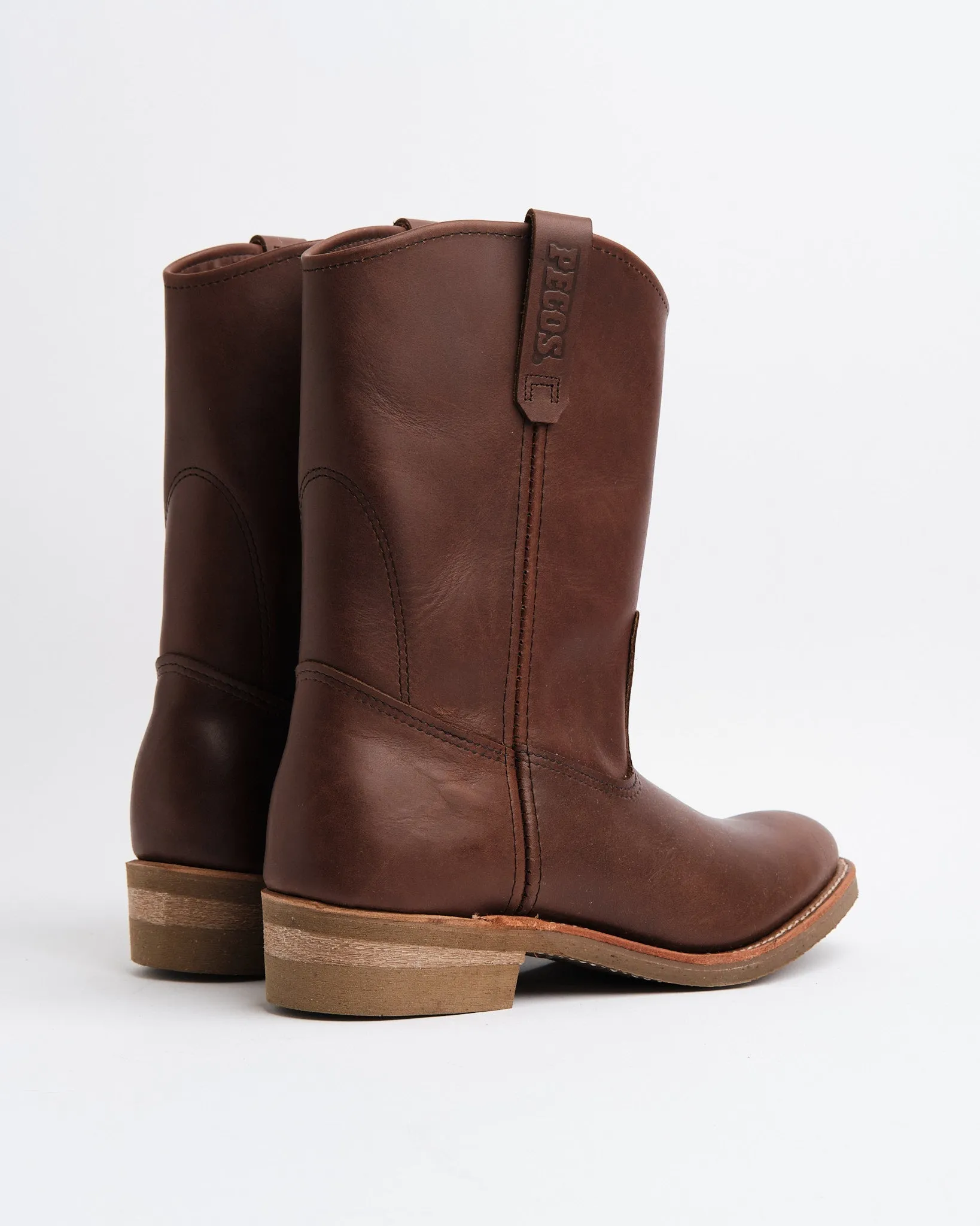 1155 Pecco NailSeat 11-inch Soft Toe Pull-On Boot