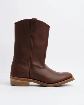 1155 Pecco NailSeat 11-inch Soft Toe Pull-On Boot
