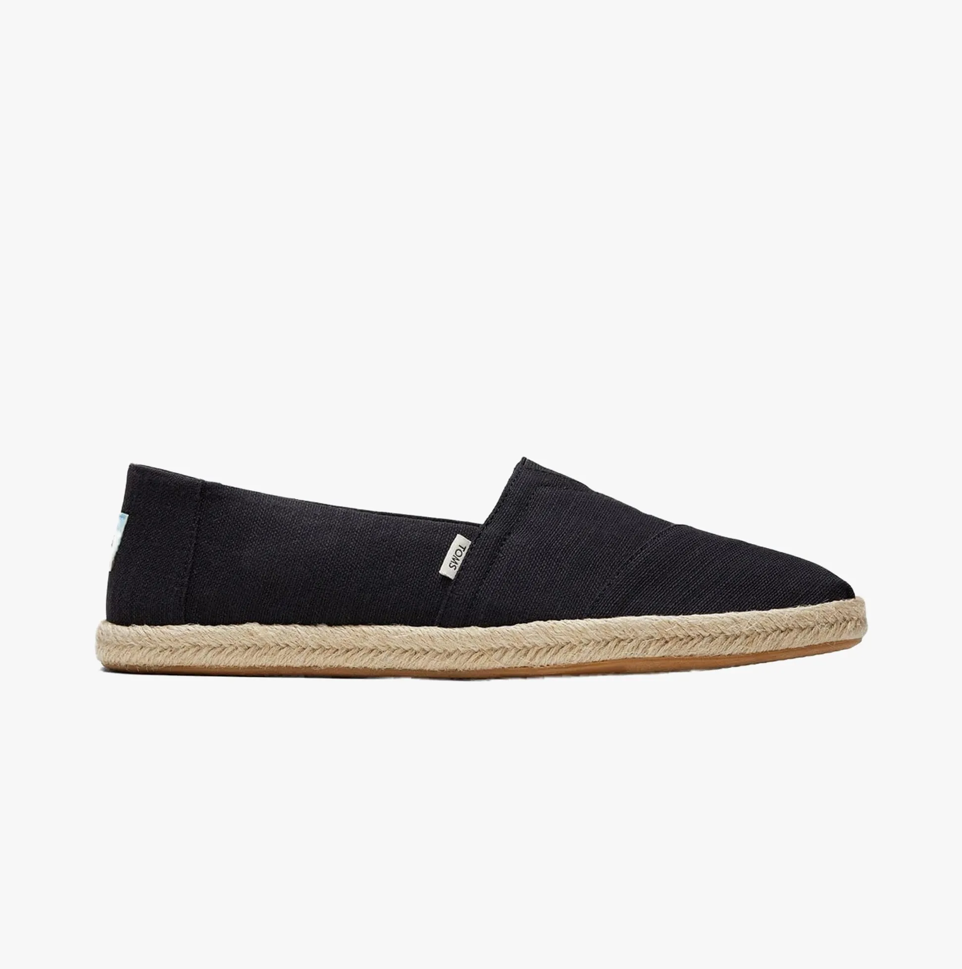 ALPARGATA ROPE Mens Espadrilles Black