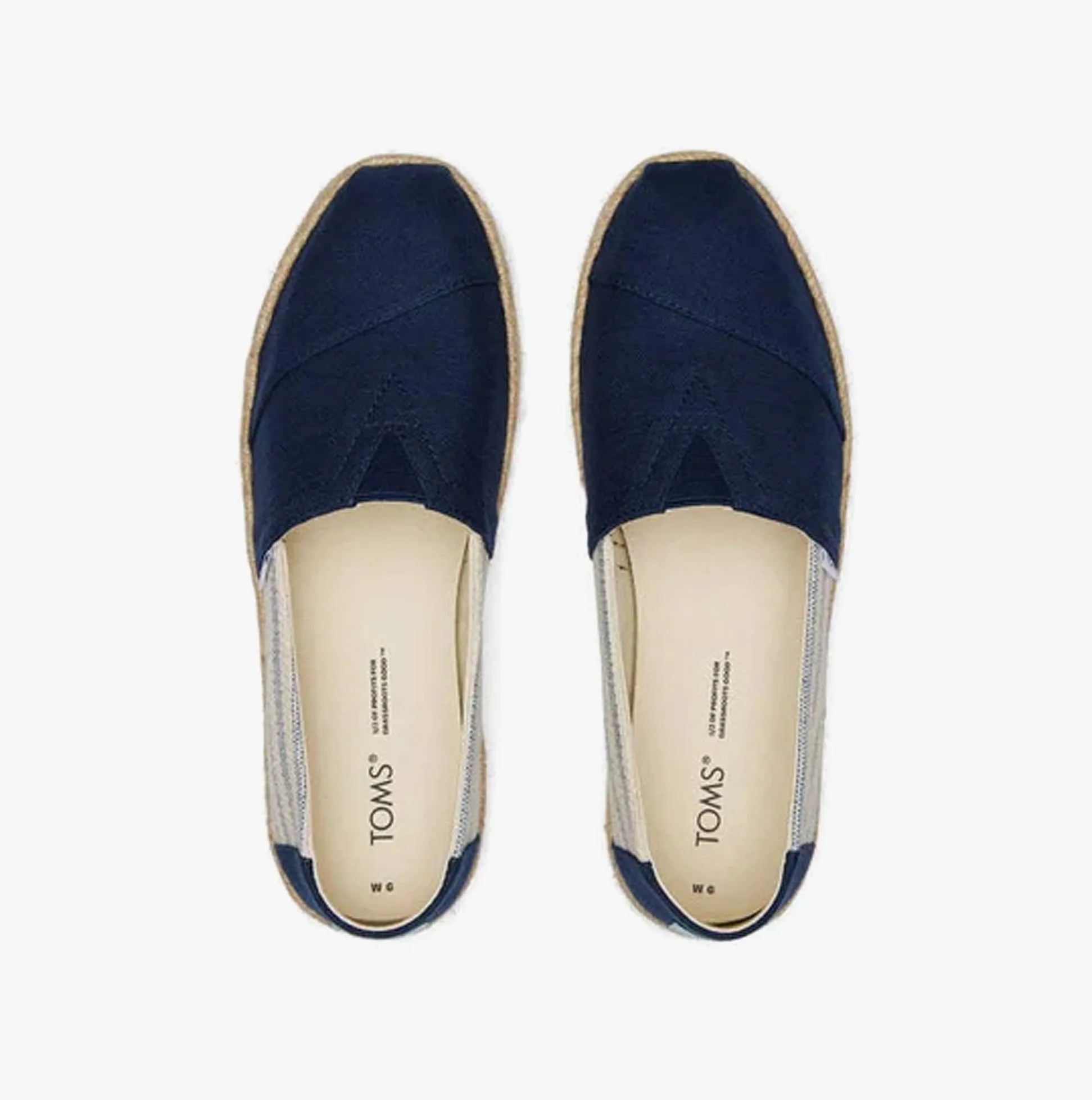 ALPARGATA ROPE Womens Espadrilles Navy
