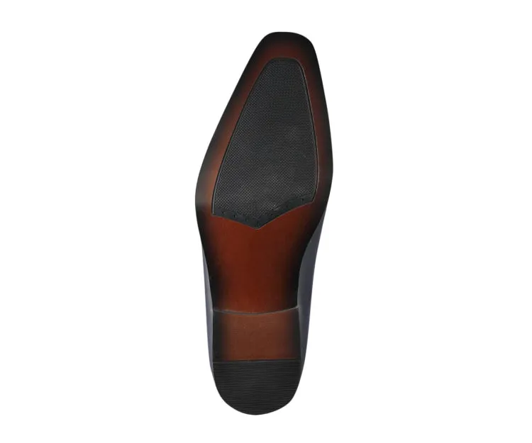Amali Oso Classic Elegance Men’s Pu Leather Black Oxfords