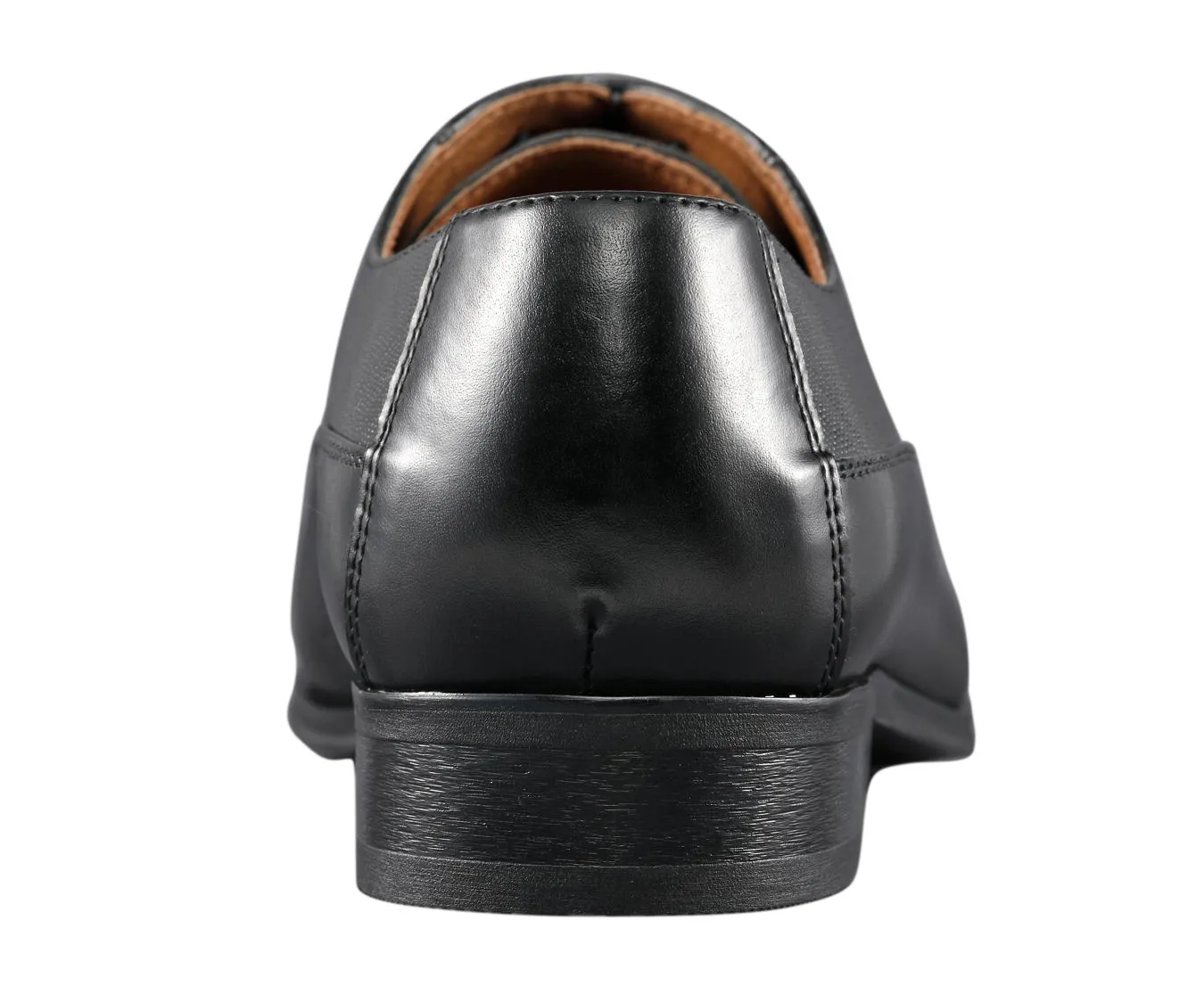 Amali Oso Classic Elegance Men’s Pu Leather Black Oxfords