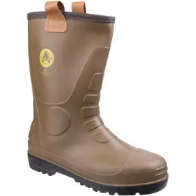 Amblers Safety FS95 Waterproof PVC Pull on Safety Rigger Boot
