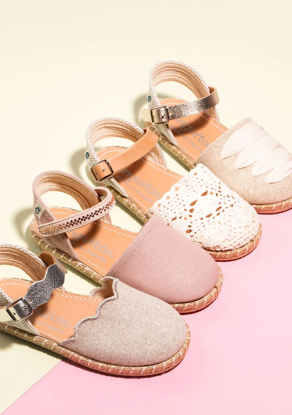Beige Macrame Espadrilles