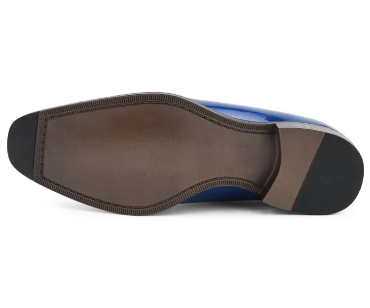 Brayden Royal Exotic Oxfords Men’s Eel Skin