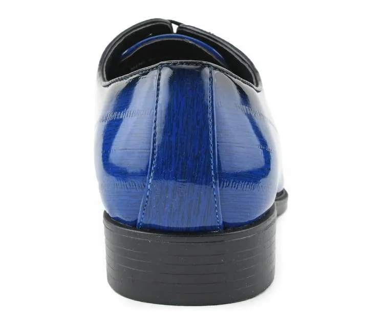 Brayden Royal Exotic Oxfords Men’s Eel Skin