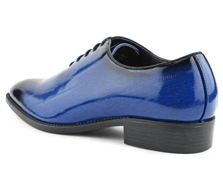 Brayden Royal Exotic Oxfords Men’s Eel Skin