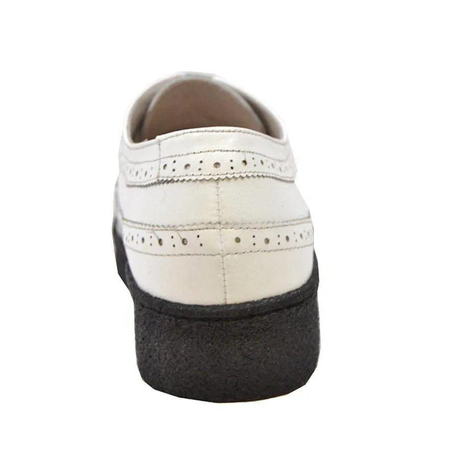 British Walkers Playboy Original Men's Leather Low Top Wingtip Oxfords