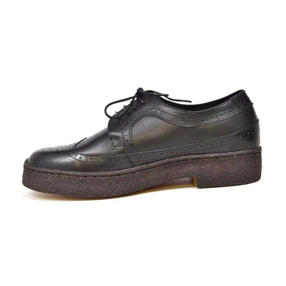 British Walkers Playboy Original Men's Leather Low Top Wingtip Oxfords