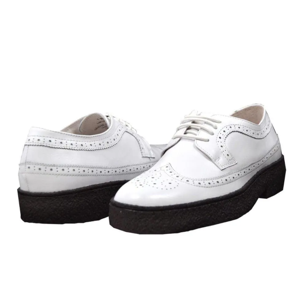 British Walkers Playboy Original Men's Leather Low Top Wingtip Oxfords