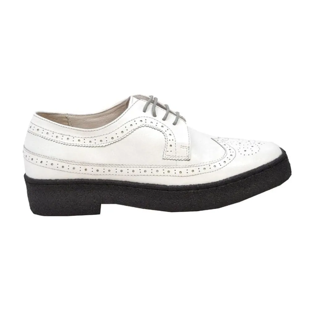 British Walkers Playboy Original Men's Leather Low Top Wingtip Oxfords