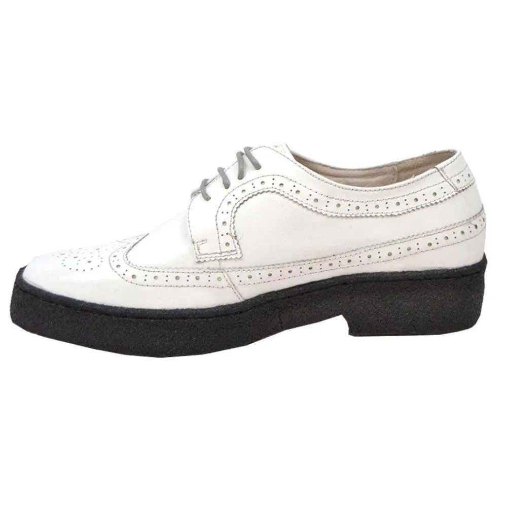 British Walkers Playboy Original Men's Leather Low Top Wingtip Oxfords