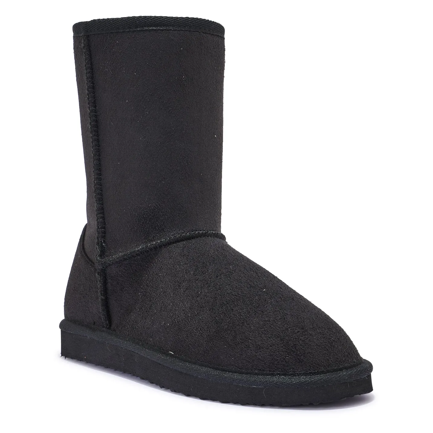 C751 – COSY FAUX SHEARLING LINED CHUNKY ANKLE BOOTS