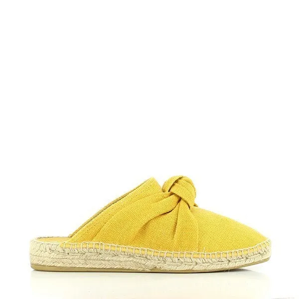 Calzanor 2147 Yellow Slide Espadrilles