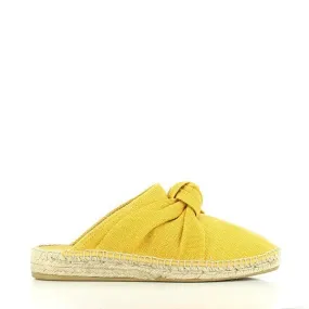 Calzanor 2147 Yellow Slide Espadrilles