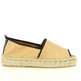 Calzanor 95044RPO Orange Peep-Toe Espadrilles