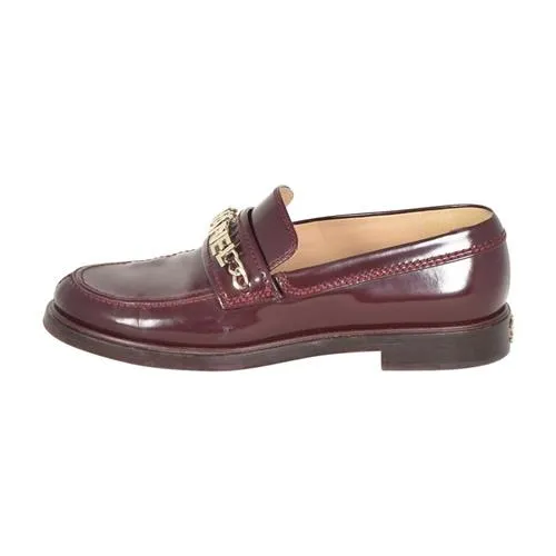 Chanel Burgundy Loafers
