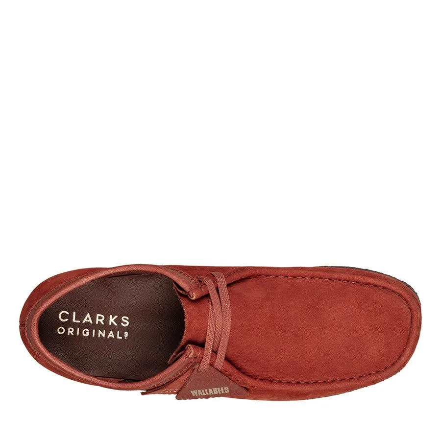 Clarks Originals Wallabee - Burgundy Nubuck