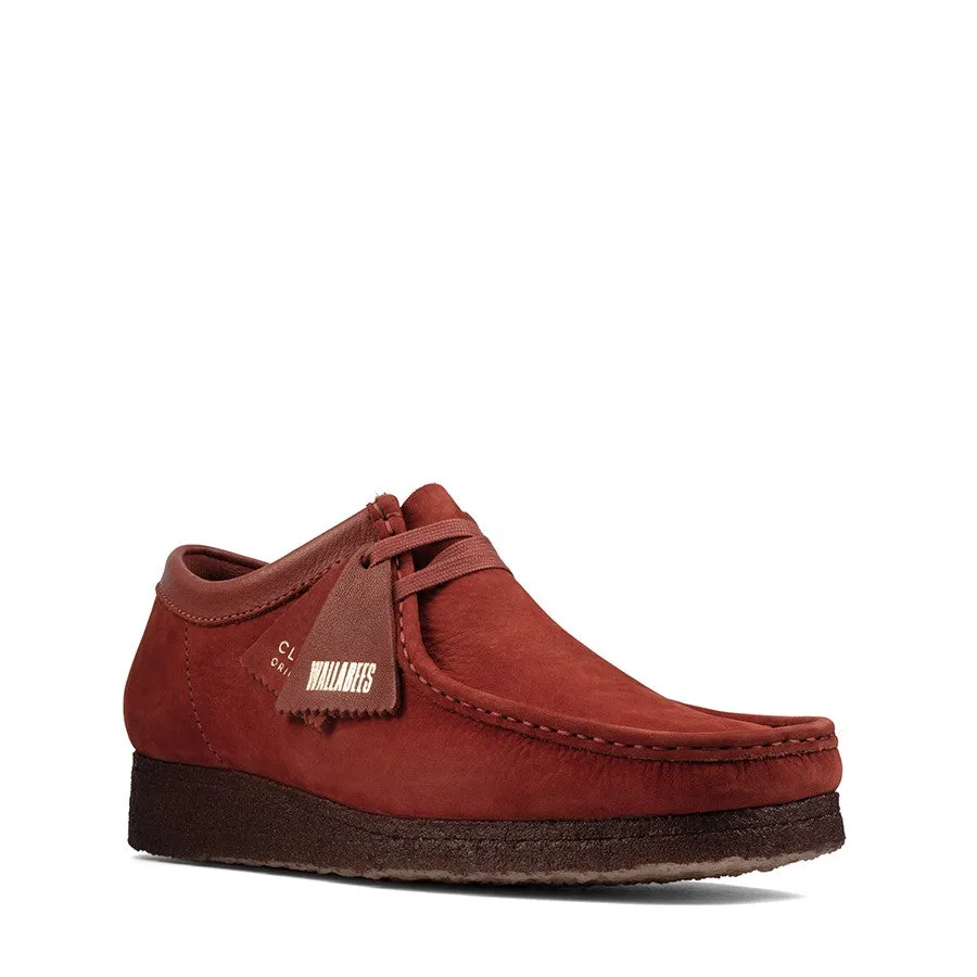 Clarks Originals Wallabee - Burgundy Nubuck
