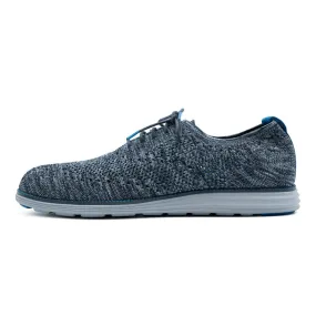 Cole Haan Original Grand Stitchlite Wingtip Oxford Low-Top Sneakers Fabric Grey Colour For Men