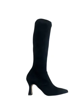 D - Chicas black suede  boots