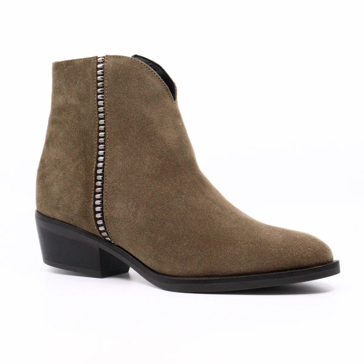 Delman Taupe Suede
