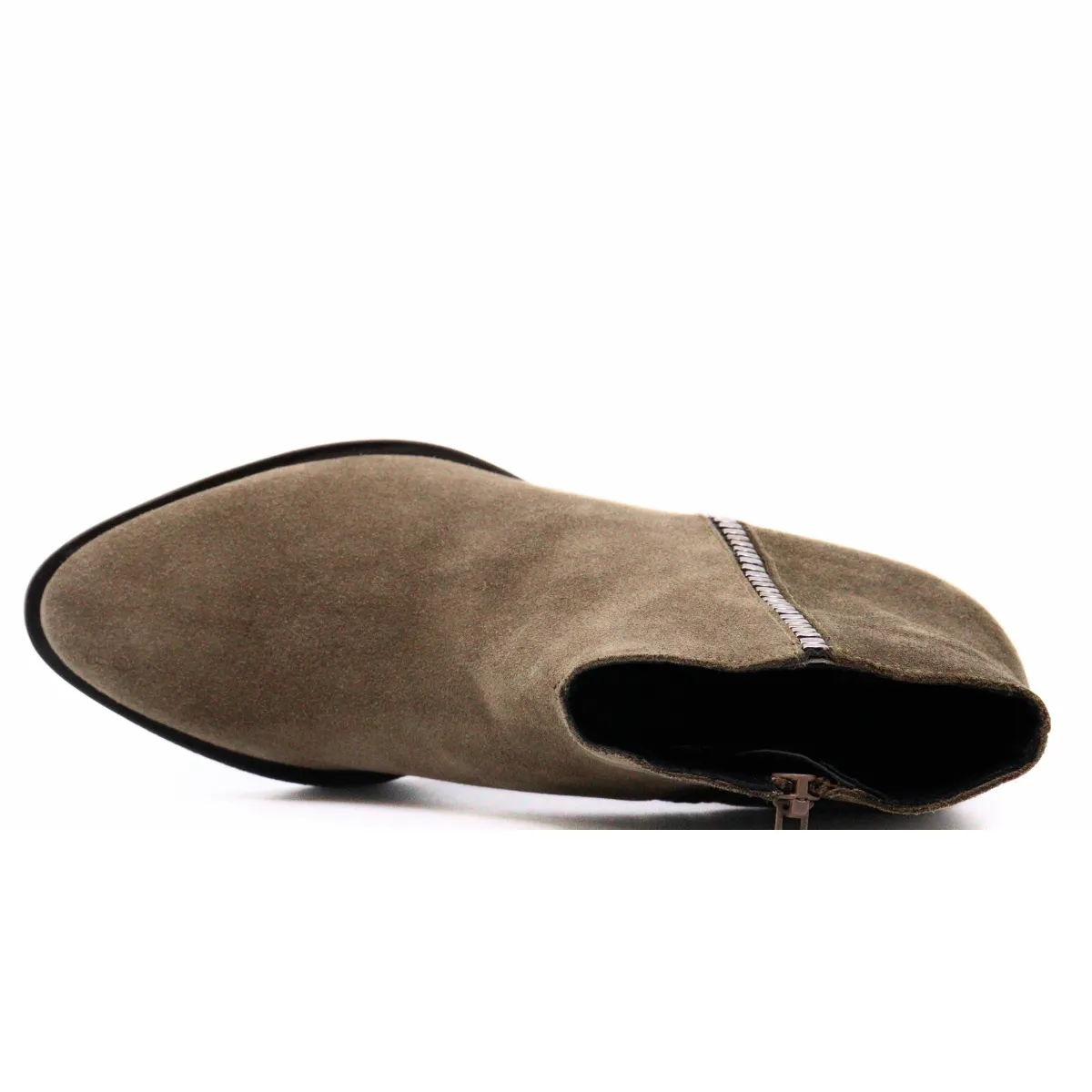Delman Taupe Suede