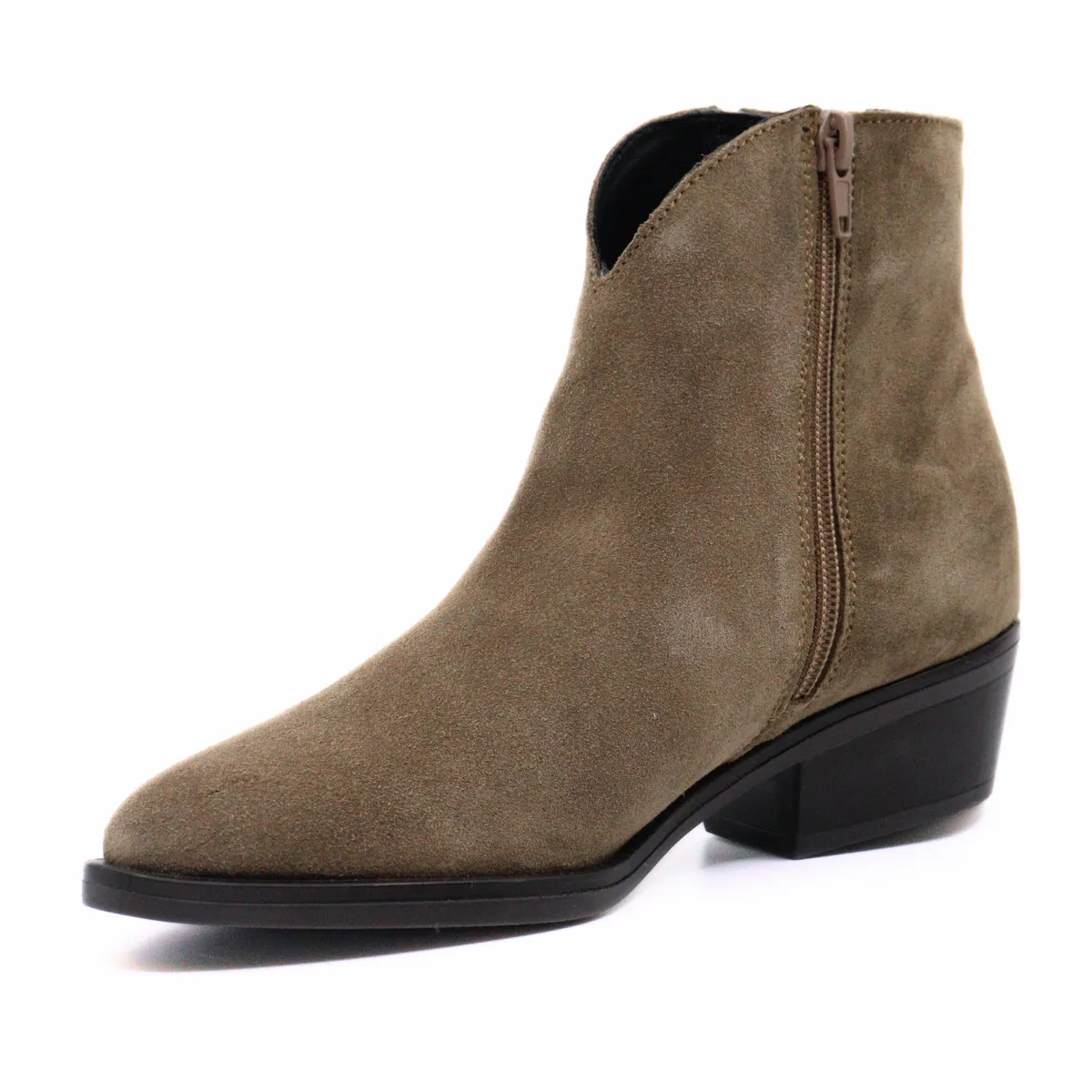 Delman Taupe Suede