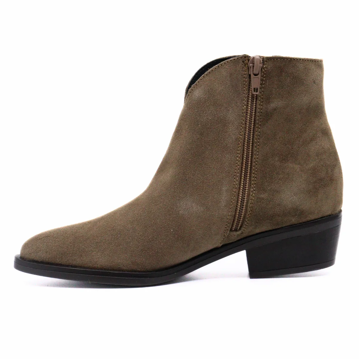 Delman Taupe Suede