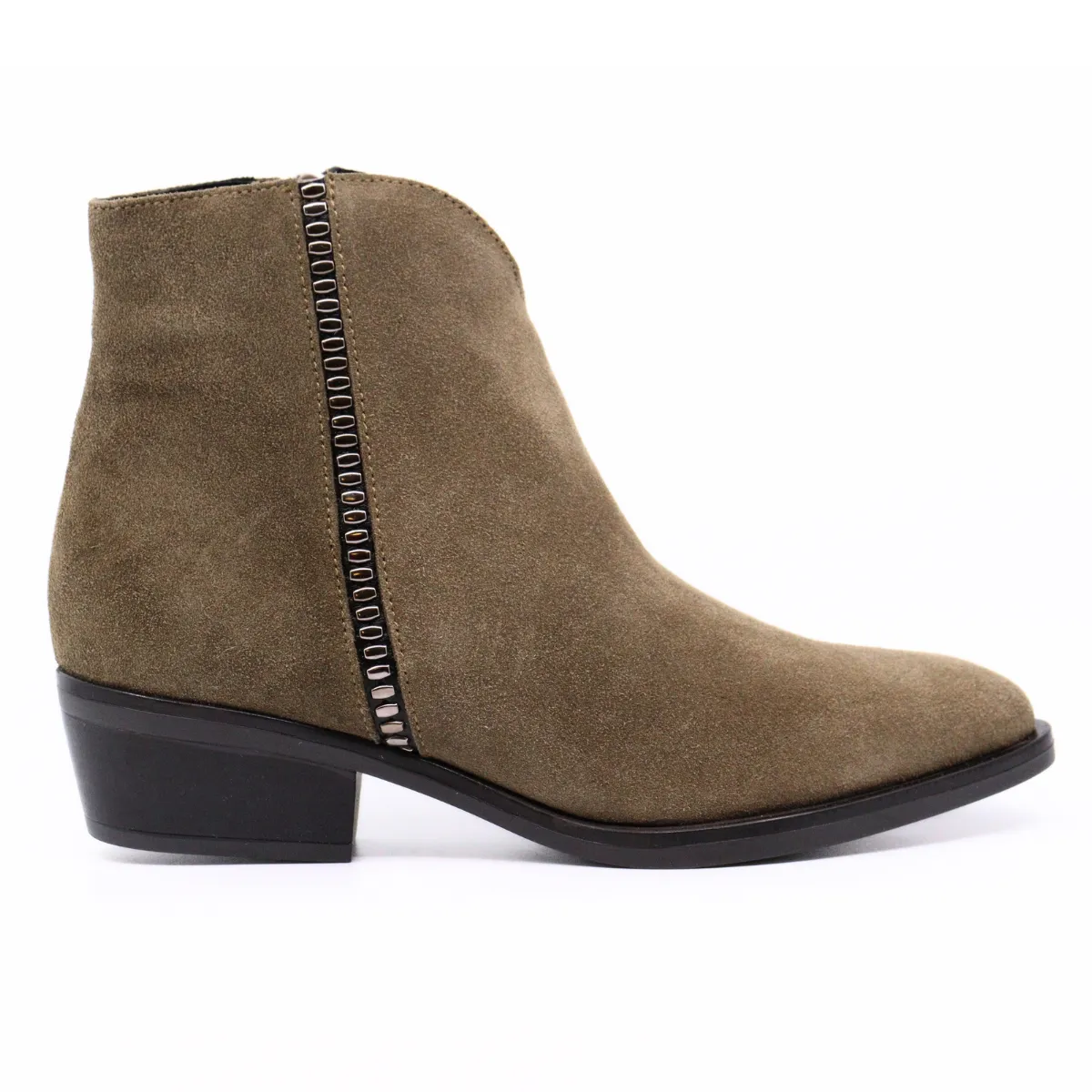 Delman Taupe Suede
