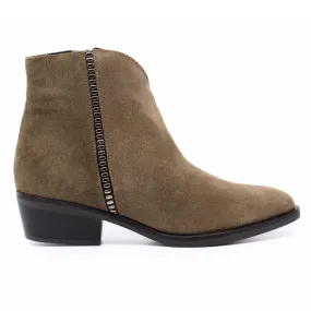 Delman Taupe Suede