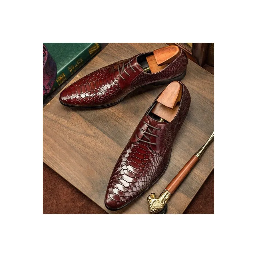 Diamoré Wedding Croctex Oxfords