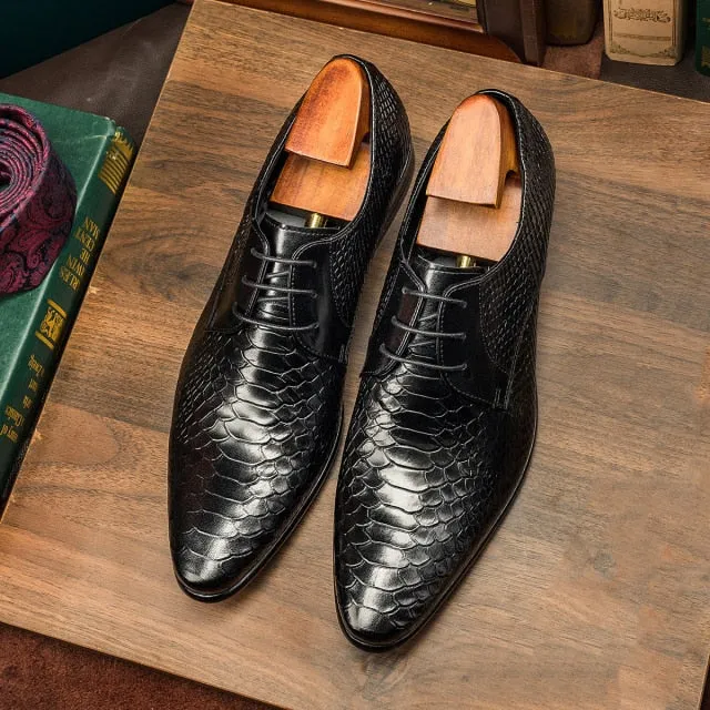 Diamoré Wedding Croctex Oxfords