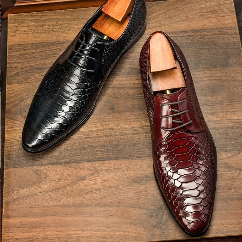 Diamoré Wedding Croctex Oxfords