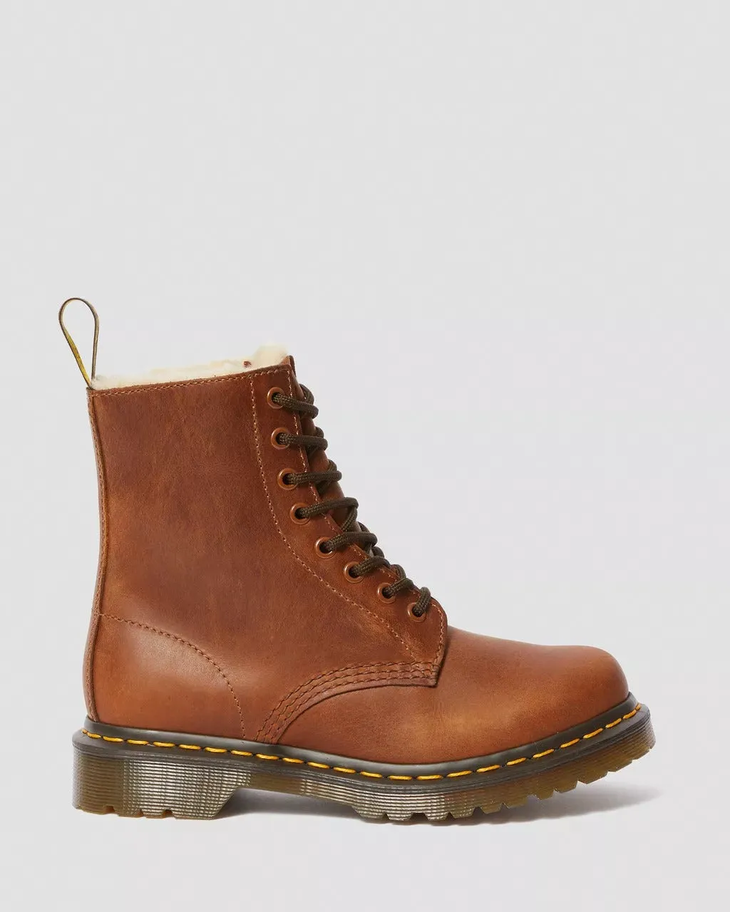 Dr. Martens 1460 Women's Faux Fur Lined Lace Up Boots