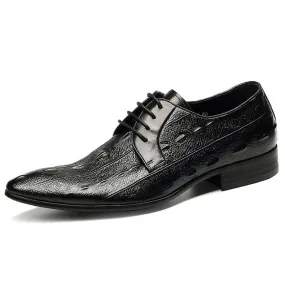 Ebonique Croctex Slip-On Oxfords