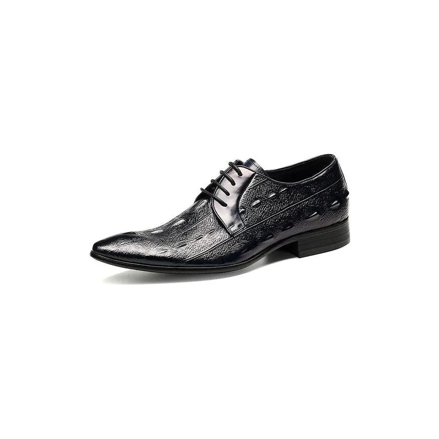 Ebonique Croctex Slip-On Oxfords