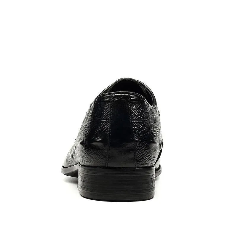 Ebonique Croctex Slip-On Oxfords