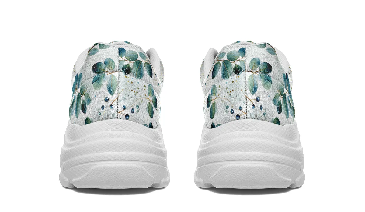 Eucalyptus Leaves Chunky Sneakers