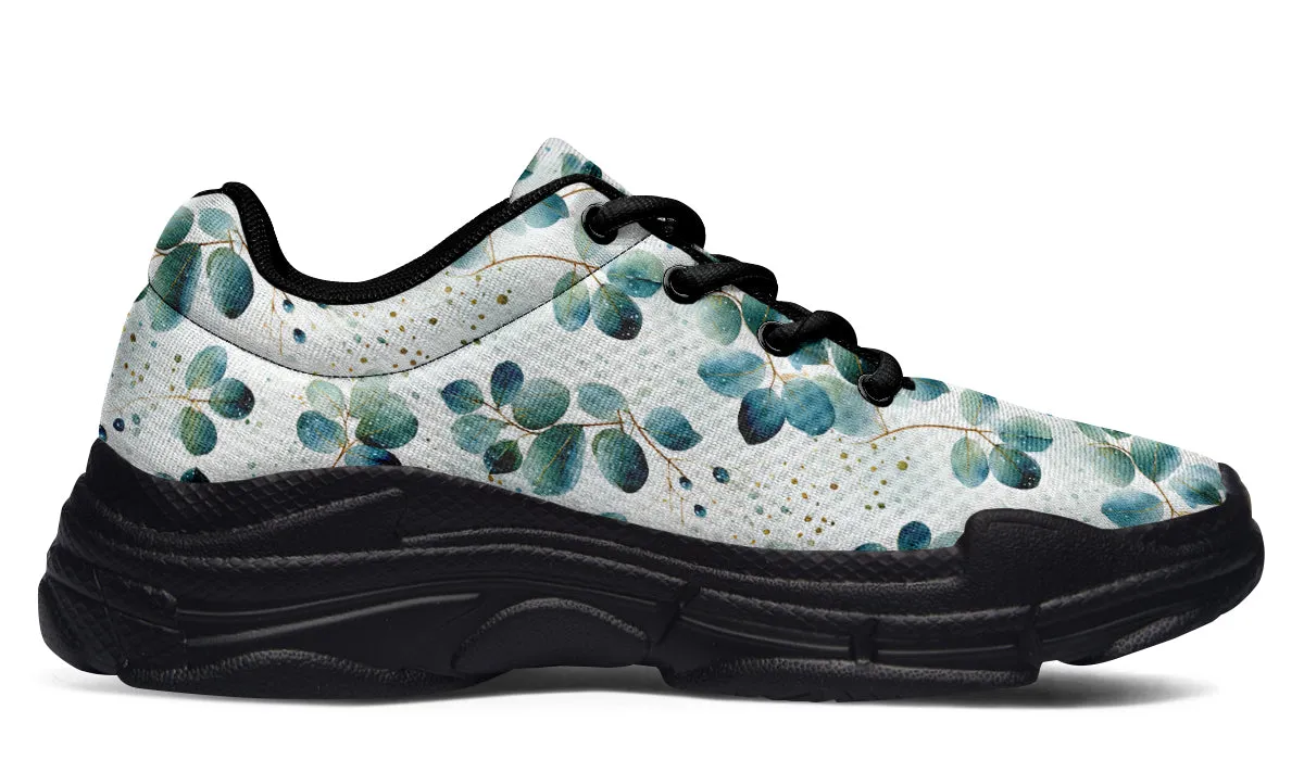 Eucalyptus Leaves Chunky Sneakers