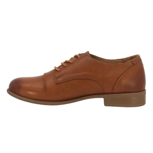 Everly Women's Louisa Oxfords- Tan Leather