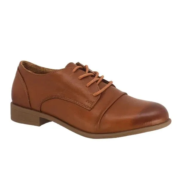 Everly Women's Louisa Oxfords- Tan Leather