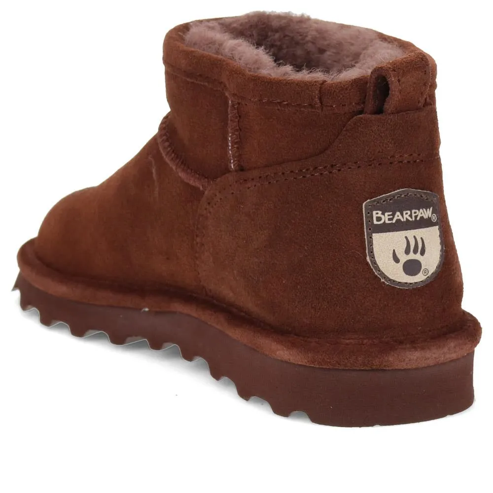 Faux-Fur-Lined Ankle Boots - EDNB40025 / 326 894