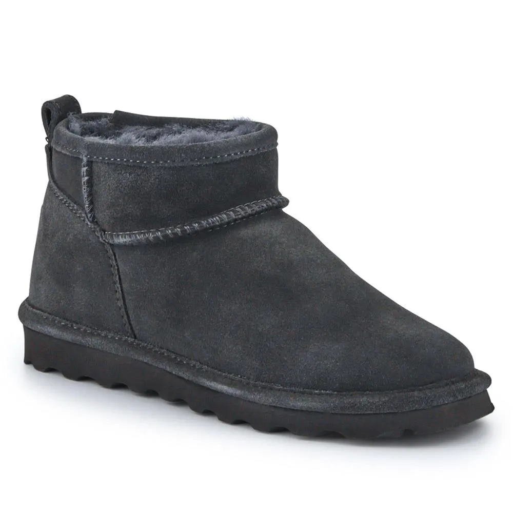 Faux-Fur-Lined Ankle Boots - EDNB40025 / 326 894