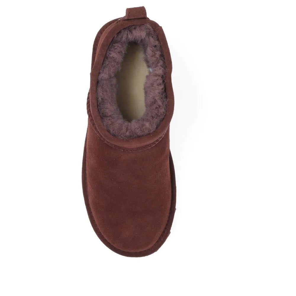 Faux-Fur-Lined Ankle Boots - EDNB40025 / 326 894