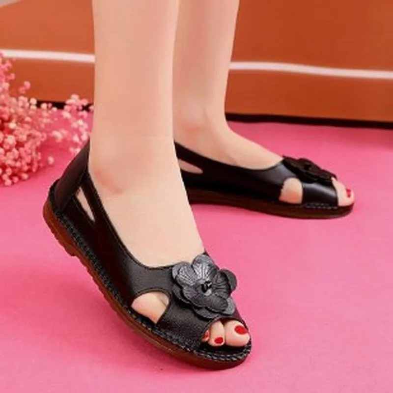Flower Soft Bottom sandals for Women