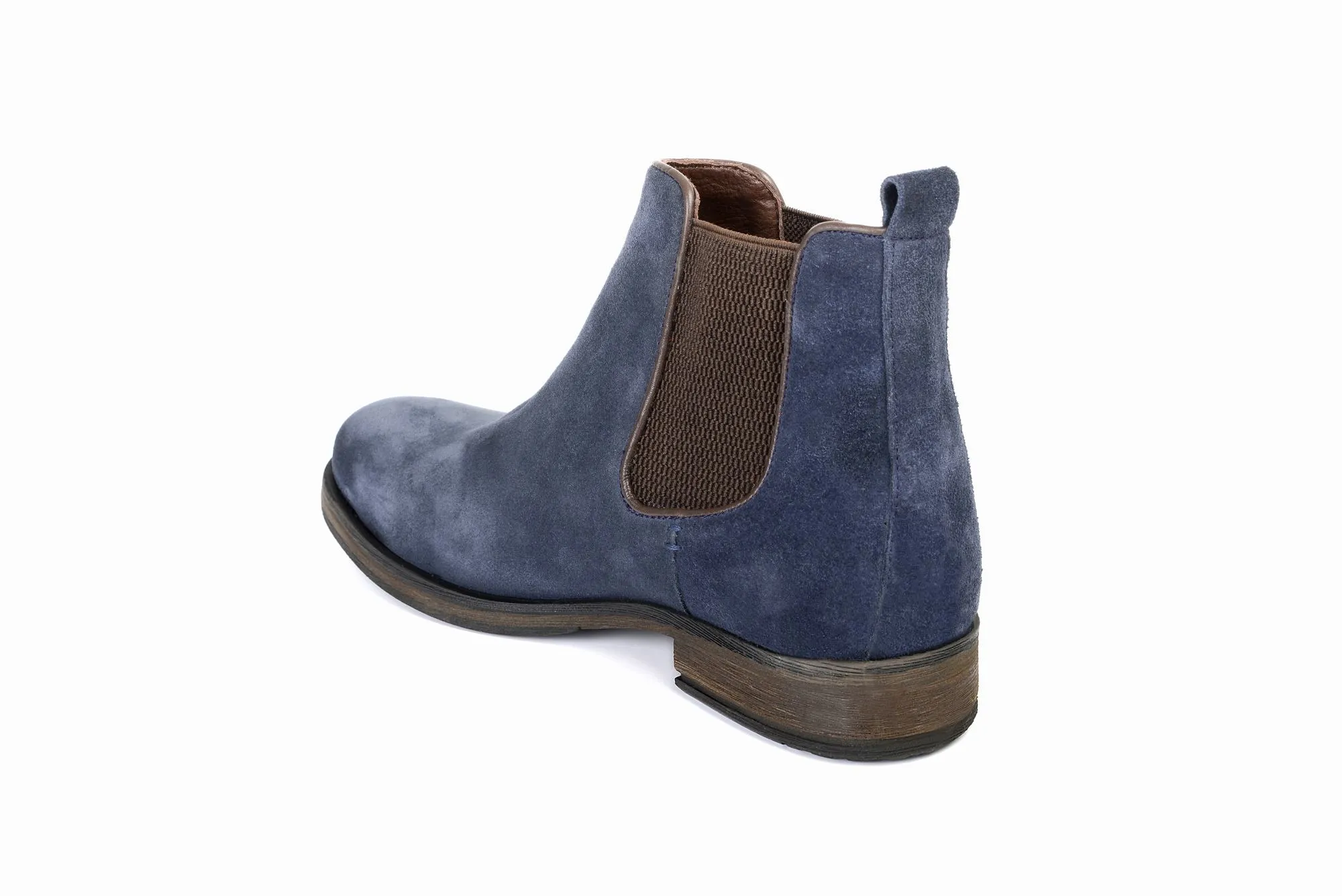 FOOT FEDERATION CHELSEA MENS BOOT SUEDE NAVY BLUE