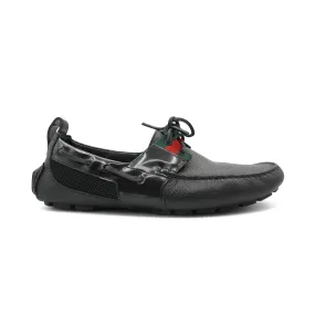 Gucci 'Web' Loafers - Men's 8.5