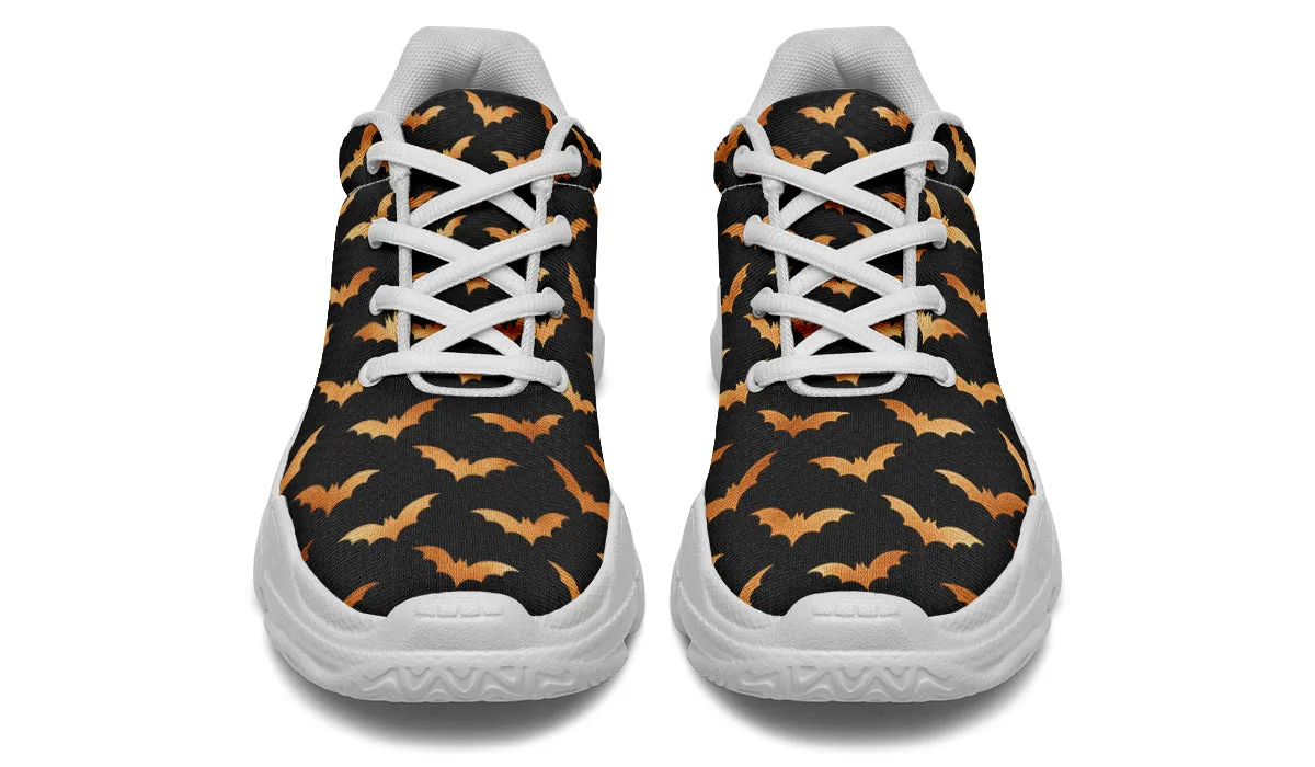 Halloween Bats Chunky Sneakers