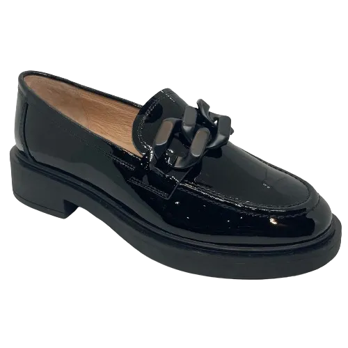 Ishie Loafer - Black Patent
